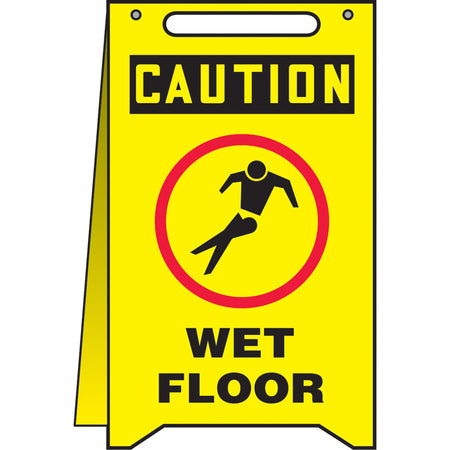 ""Wet Floor"" Fold-Ups™ Sign - SEA520