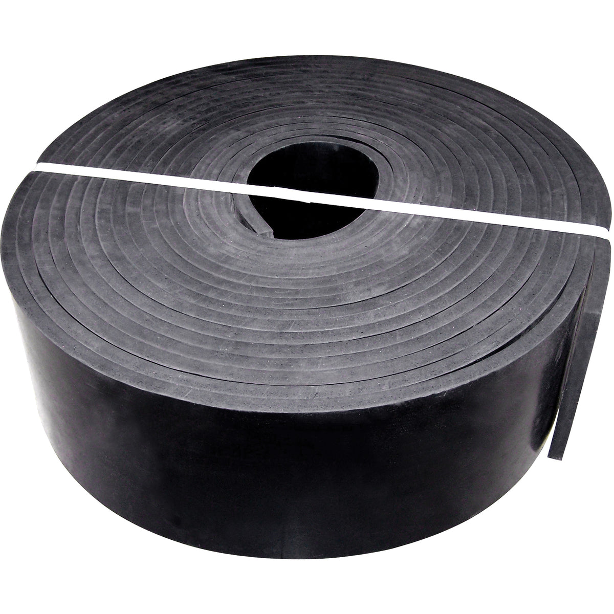 Rubber Floor Sheeting Black 1/16"" X 3' X 50' - SEA594