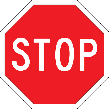 ""Stop"" Traffic Sign - SEA942