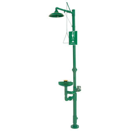 Combination Emergency Shower & Eye/Face Wash Station - SEB260