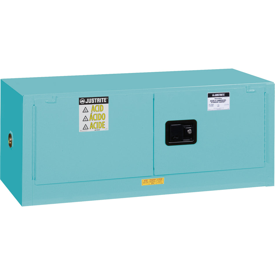 Sure-Grip® EX Piggyback Corrosives/Acid Steel Safety Cabinet - SEC013