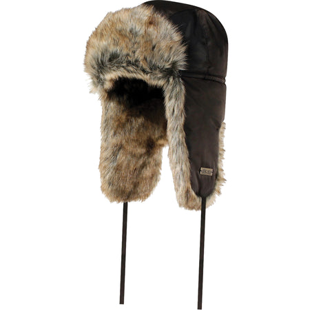 Quilted Synthetic Fur-Lined Hat - SEC042