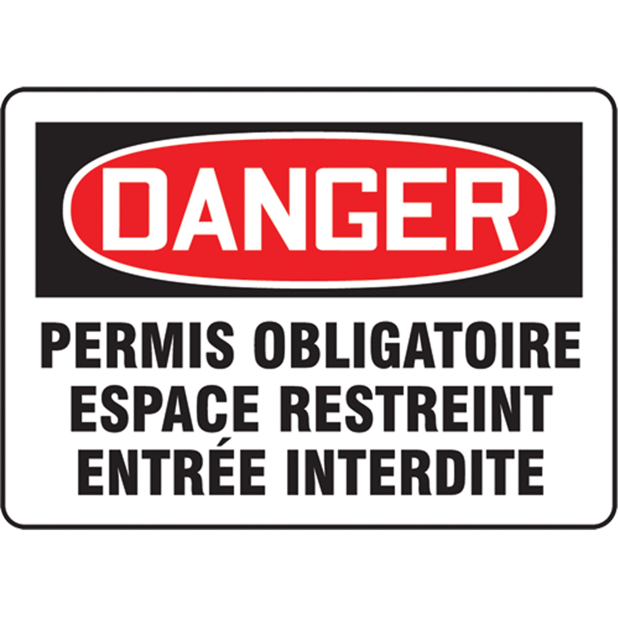 ""Espace restreint"" Sign - SEC094