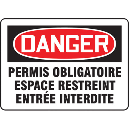 ""Espace restreint"" Sign - SEC094