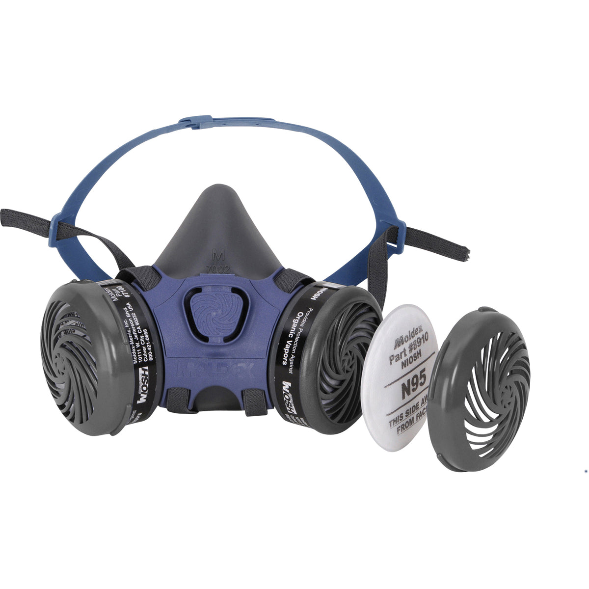 Pre-assembled Paint/Spray Pesticide 7000 Half-Mask Respirator - SEC566