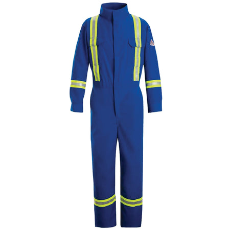 Flame-Resistant Premium Coveralls with Reflective Trim - SED184