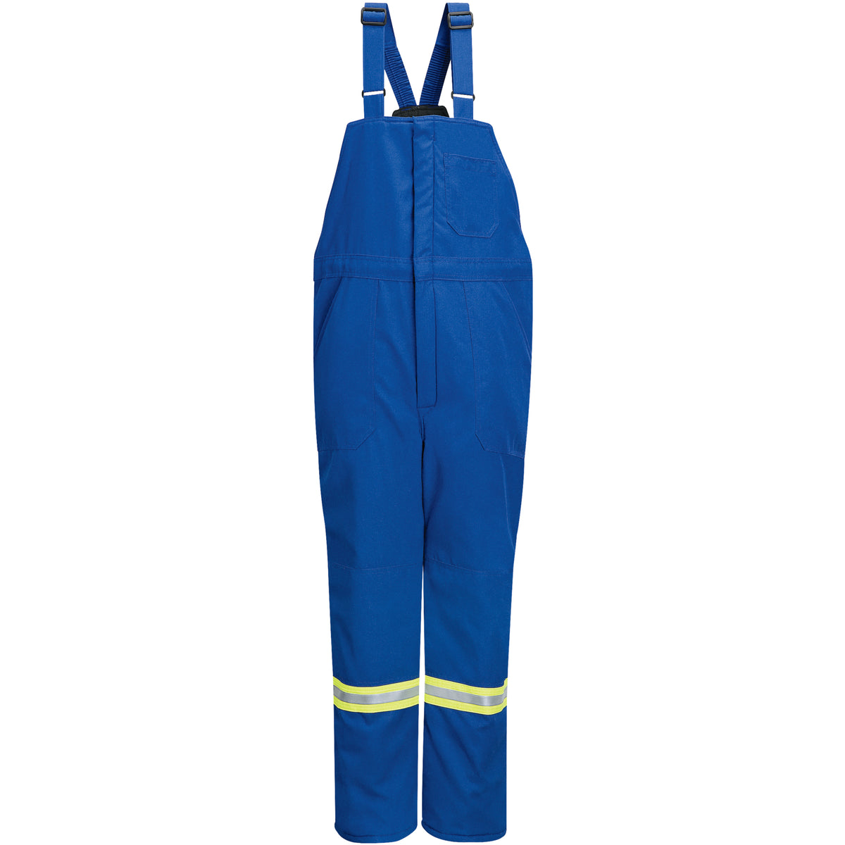 Deluxe Flame-Resistant Insulated Bib Overalls with Reflective Trim - SED224