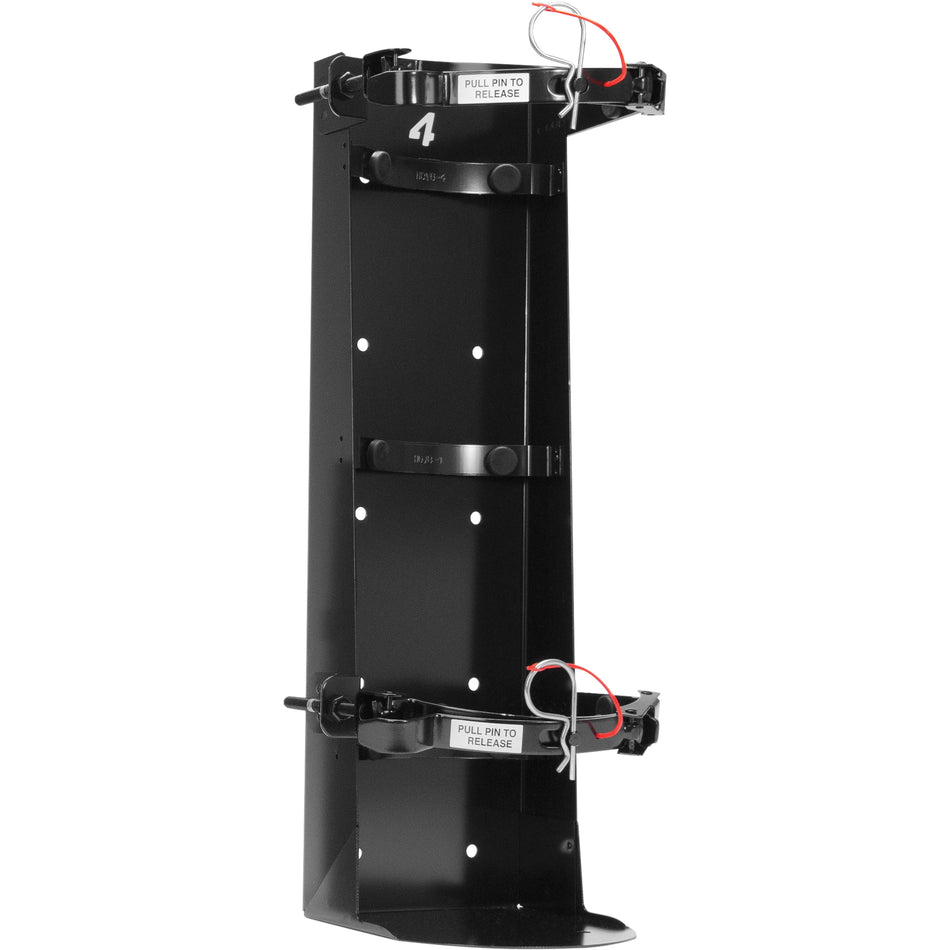 Heavy-Duty Wall Bracket For Fire Extinguishers, Fits 30 lbs. - SED313