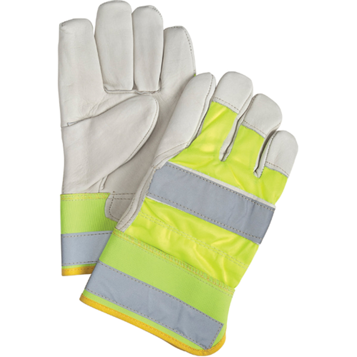Yellow High-Visibility Superior Warmth Fitters Gloves - SED428
