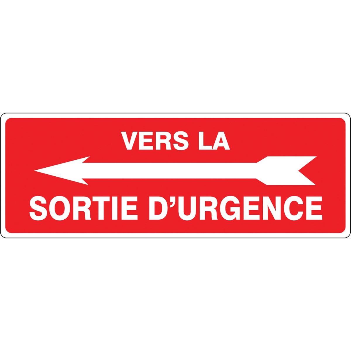 ""Sortie d'urgence"" Sign - SED440