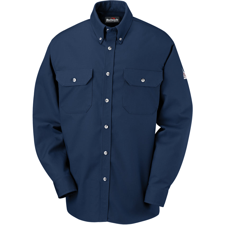 Flame-Resistant Cool Touch® 2 Button Front Deluxe Shirts - SED628