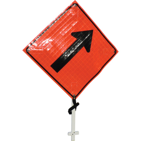 Right Diagonal Arrow Pole Sign - SED884