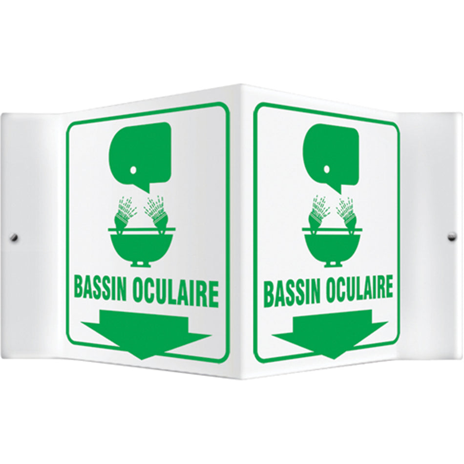 ""Bassin Oculaire"" Projection™ Sign - SED962