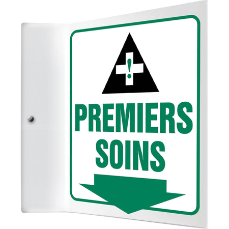 ""Premiers soins"" Projection™ Sign - SED971