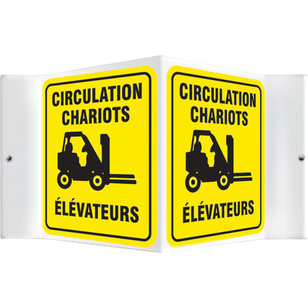 ""Chariots élévateurs"" Projection™ Sign - SED972