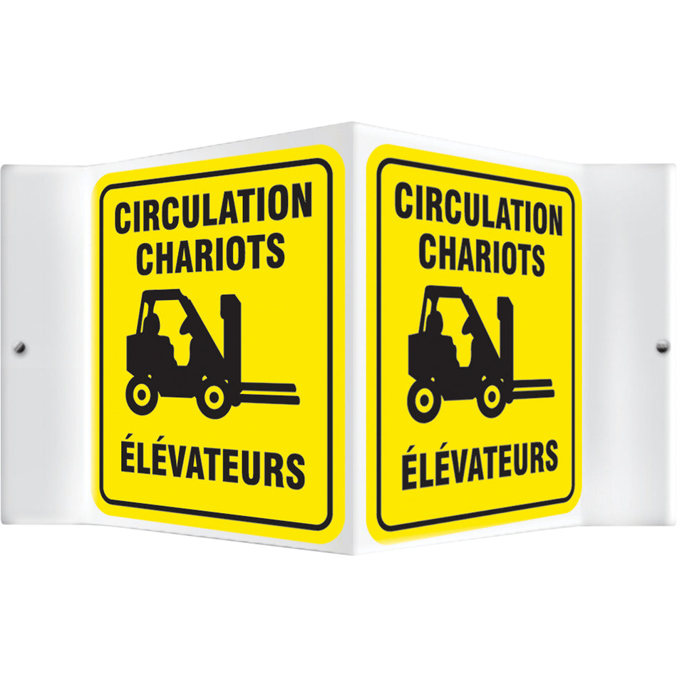 ""Chariots élévateurs"" Projection™ Sign - SED972