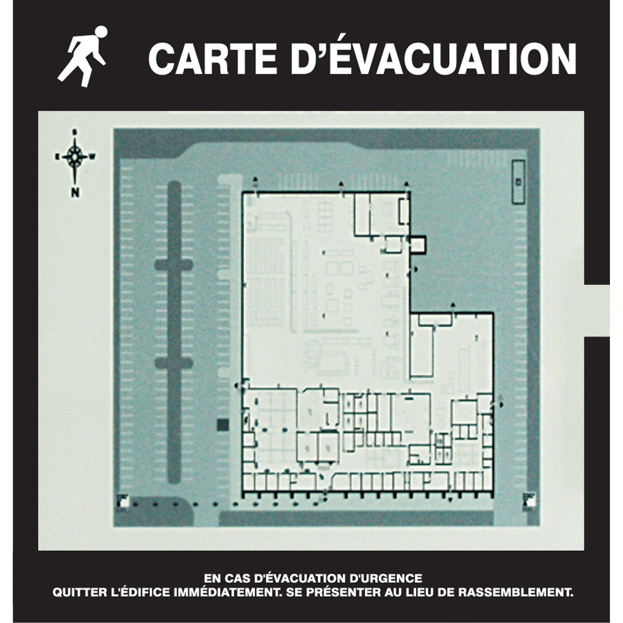 Evacuation Map Holder - SEE336