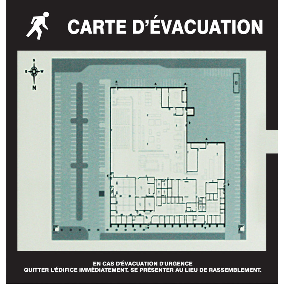 Evacuation Map Holder - SEE336