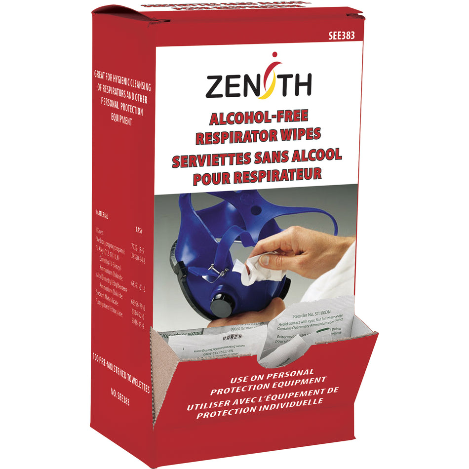 Respirators & PPE Cleaning Wipes - SEE383
