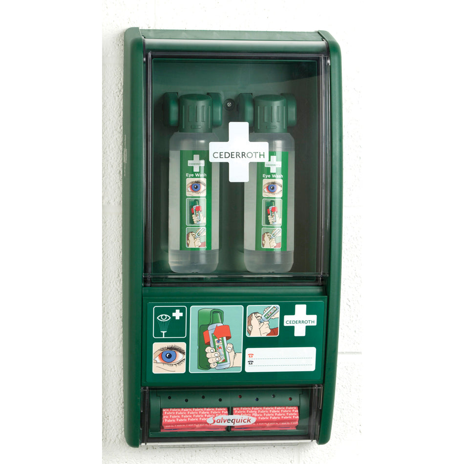 Cederroth Eye Wash/Salvequick® First Aid Kit - SEE450