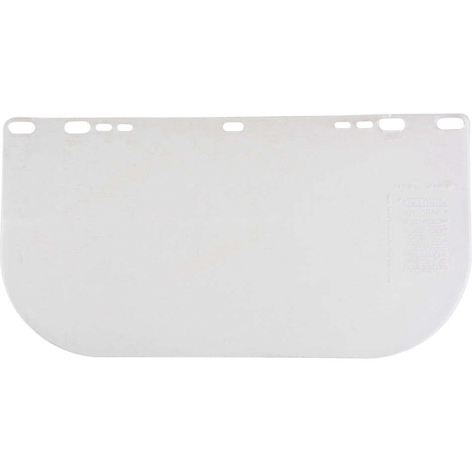 F20 Clear Flat Faceshield - SEE768