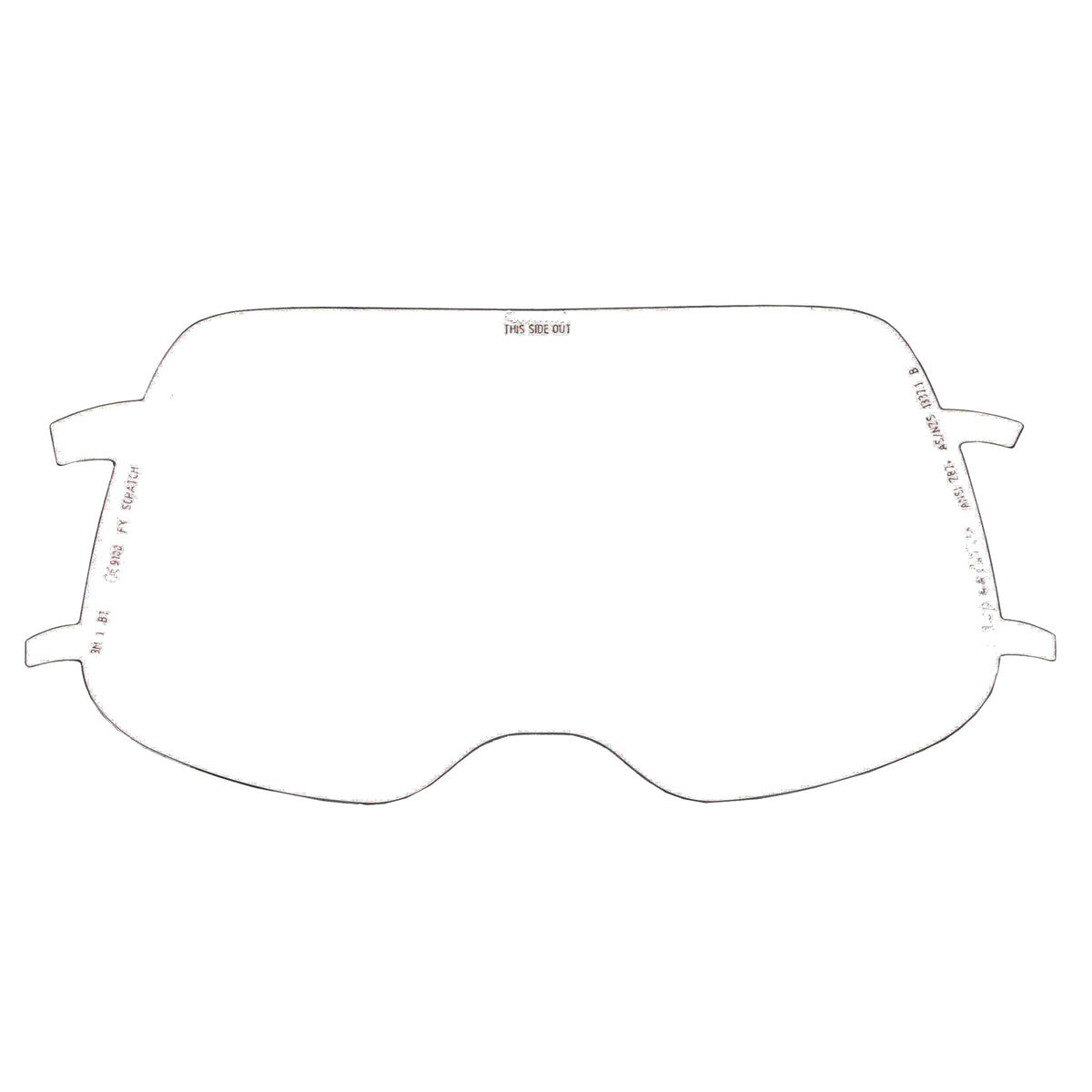 3M™ Speedglas™ Wide-View Grinding Visor - SEE876