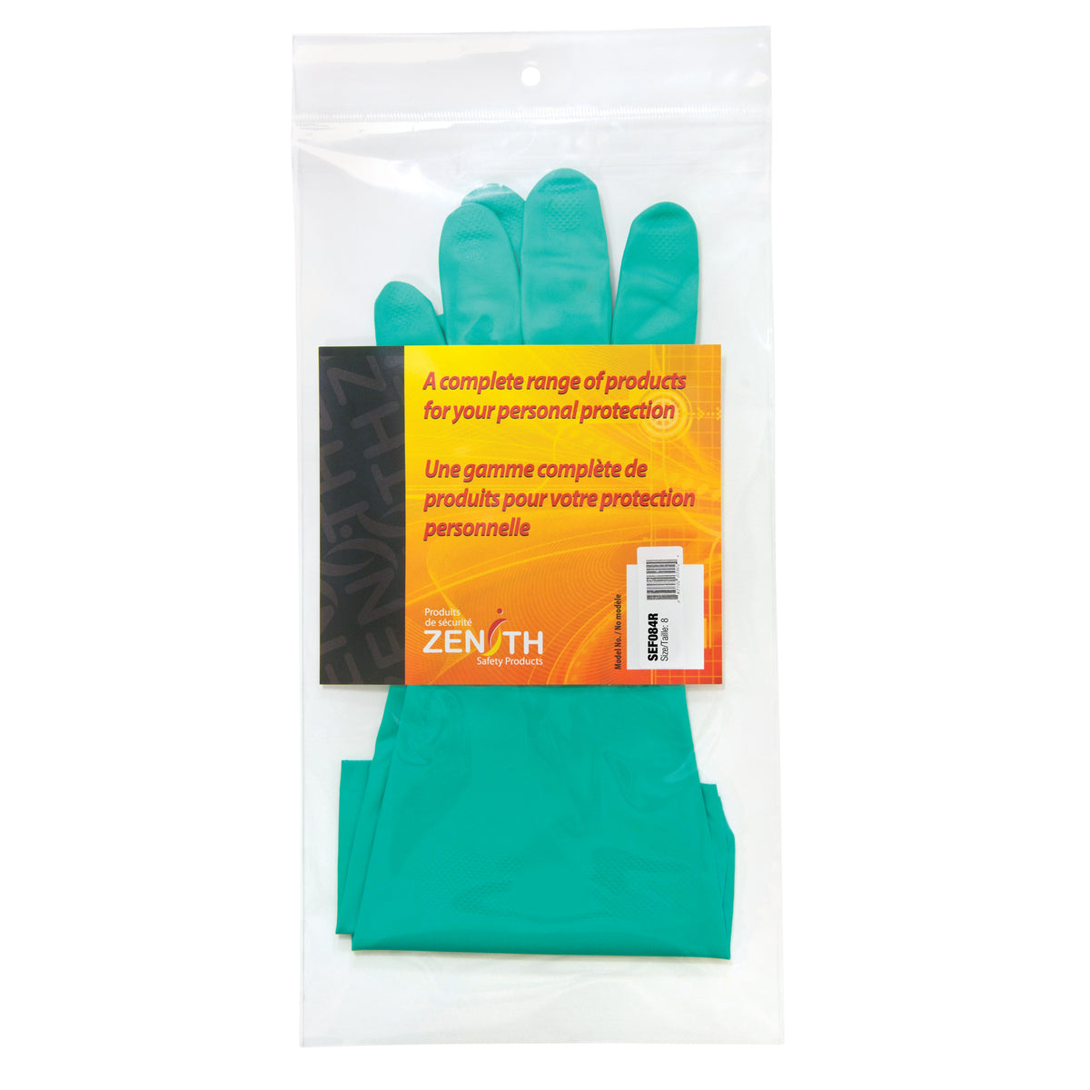 Diamond-Grip Chemical-Resistant Gloves - SEF084R