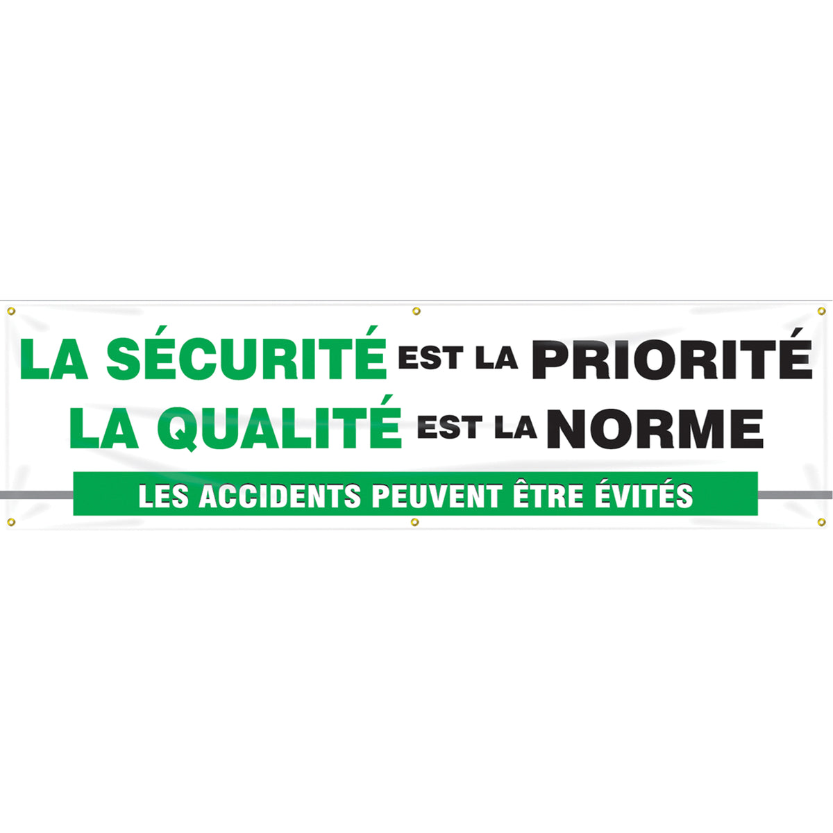 ""Les accidents peuvent être évités"" Sign - SEF810