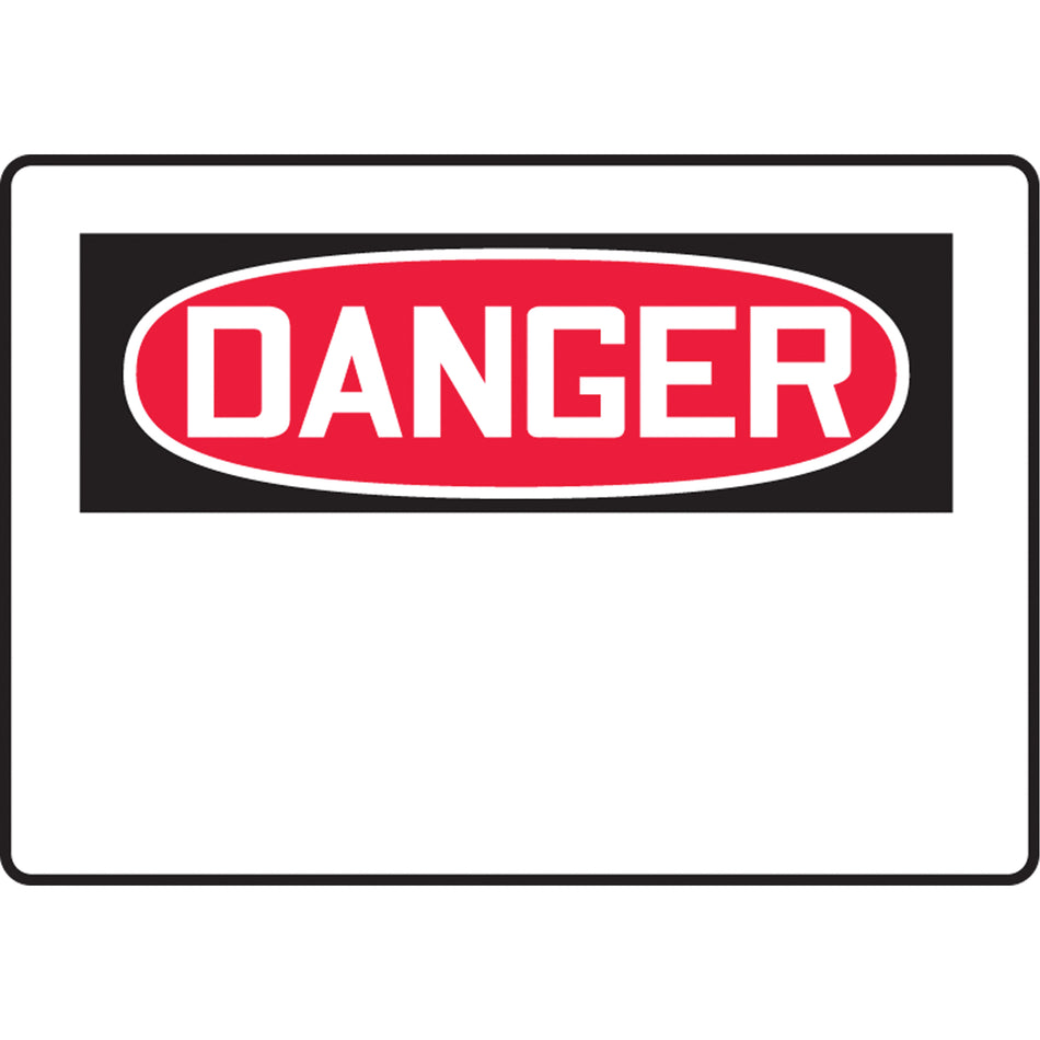 Customizable ""Danger"" Sign - SBD224