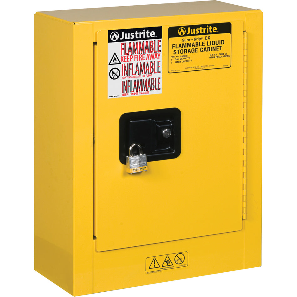 Sure-Grip® EX Mini Flammable Safety Cabinet - SEG862