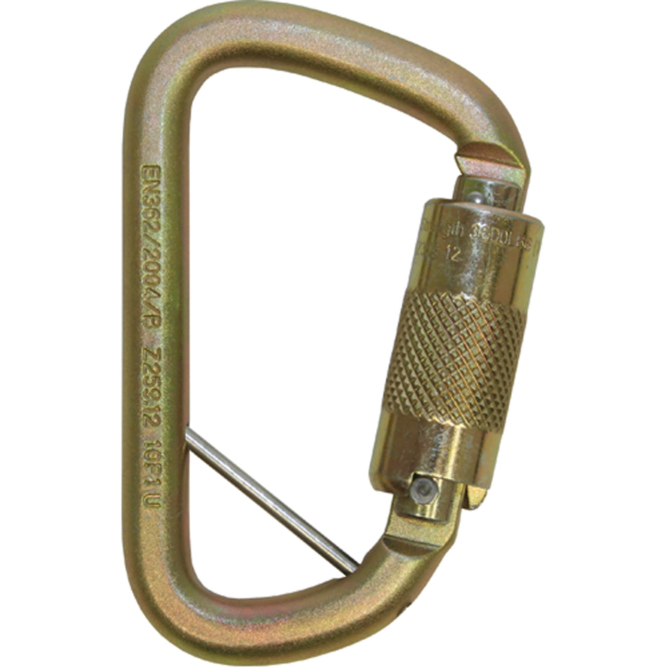 Rollgliss™ Technical Rescue Offset D Fall Arrest Carabiner - SEH168