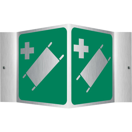 First-Aid Stretcher Projection™ Sign - SEI446