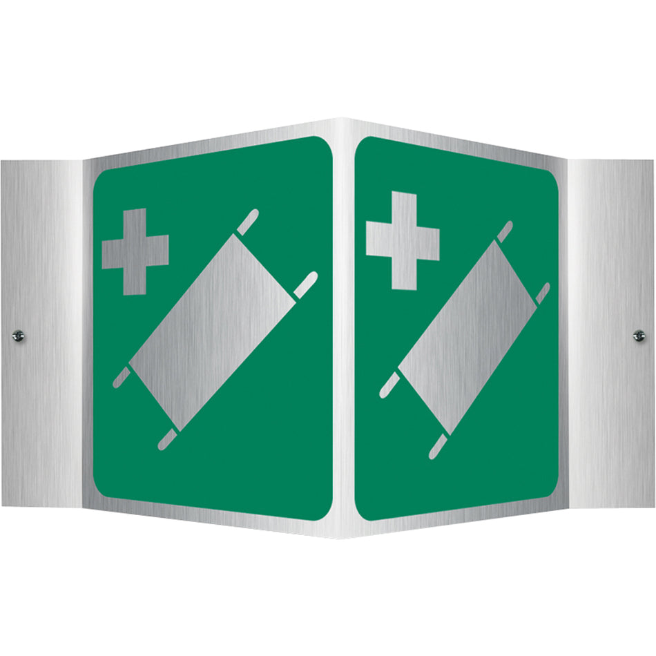 First-Aid Stretcher Projection™ Sign - SEI446
