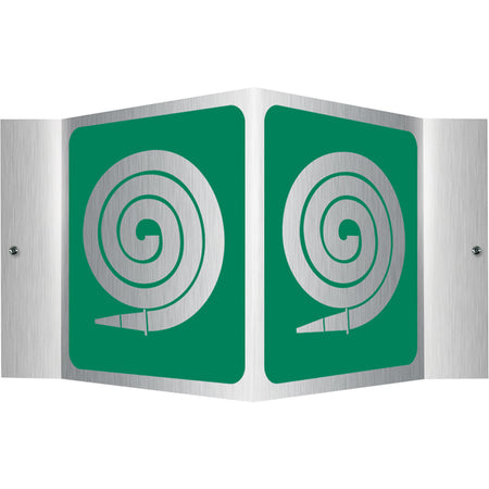 Fire Hose Projection™ Sign - SEI452