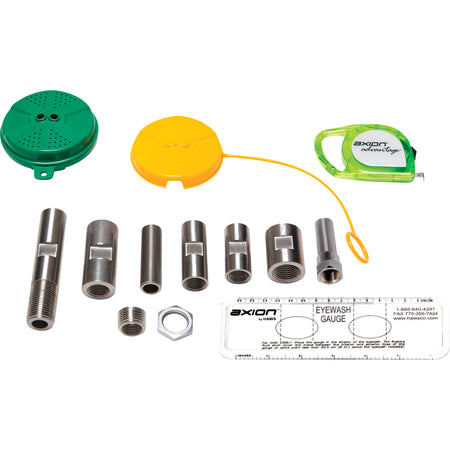 Axion Advantage® Eye/Face Wash Upgrade Kit with Green ABS Plastic Eye/Face Wash Head - SEI816