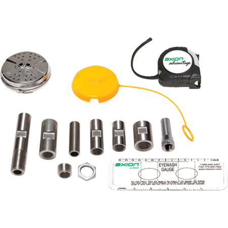 Axion Advantage® Eye/Face Wash Upgrade Kit with Stainless Steel Eye/Face Wash Head - SEI817