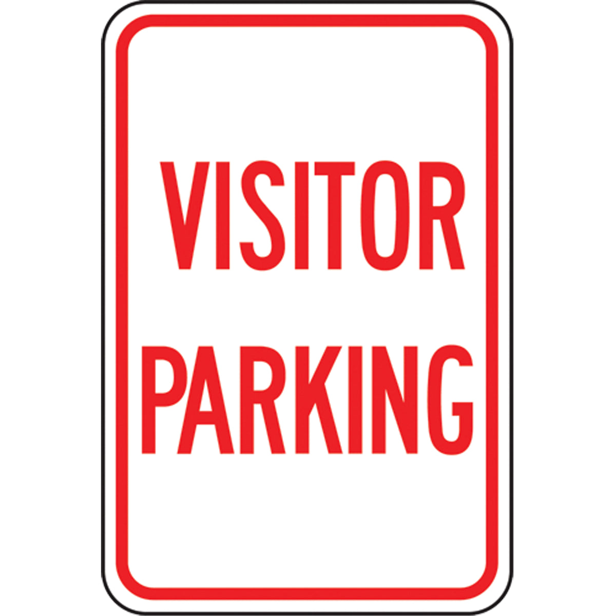 ""Visitor"" Designated Parking Sign - SEK427