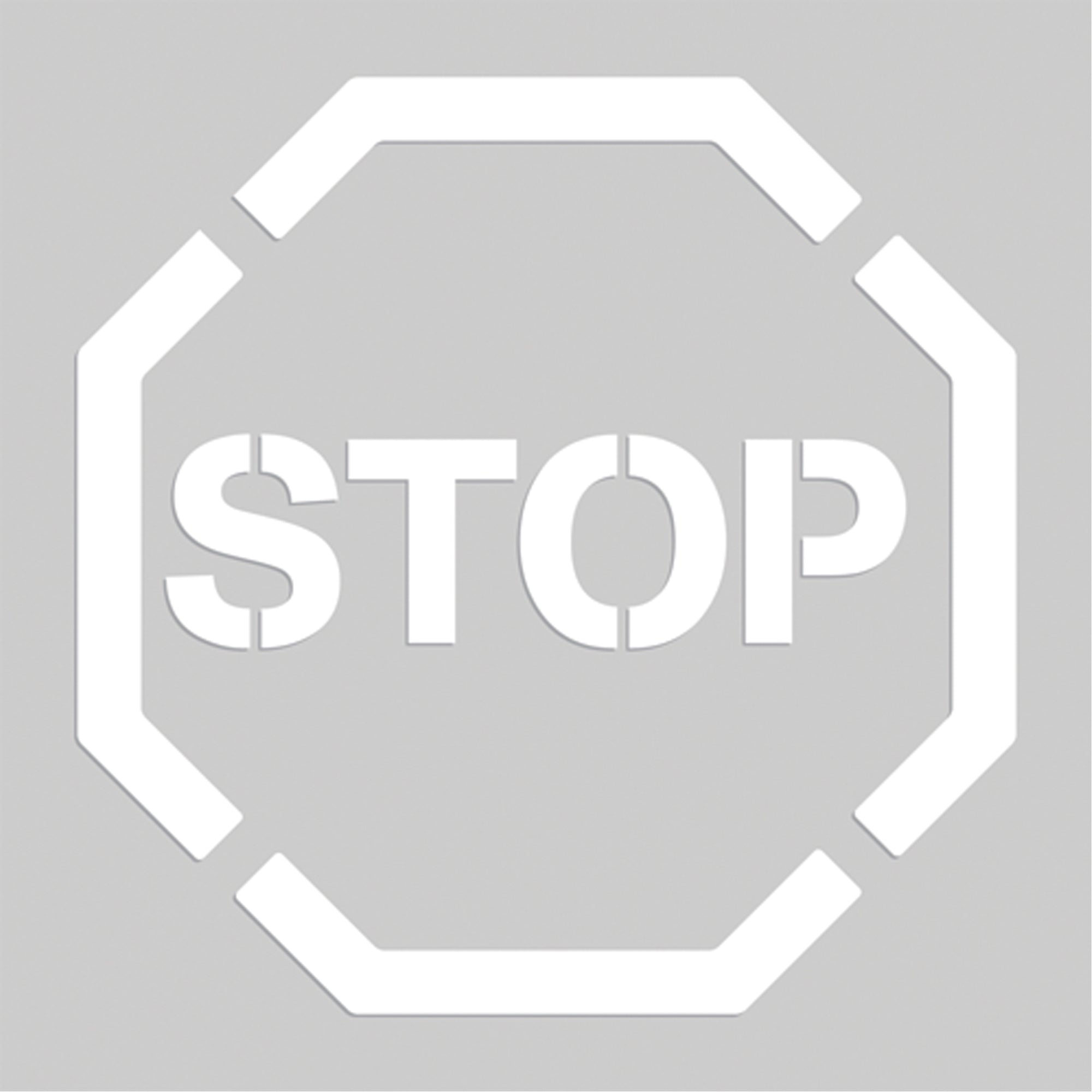 Floor Marking Stencils - Stop - SEK519