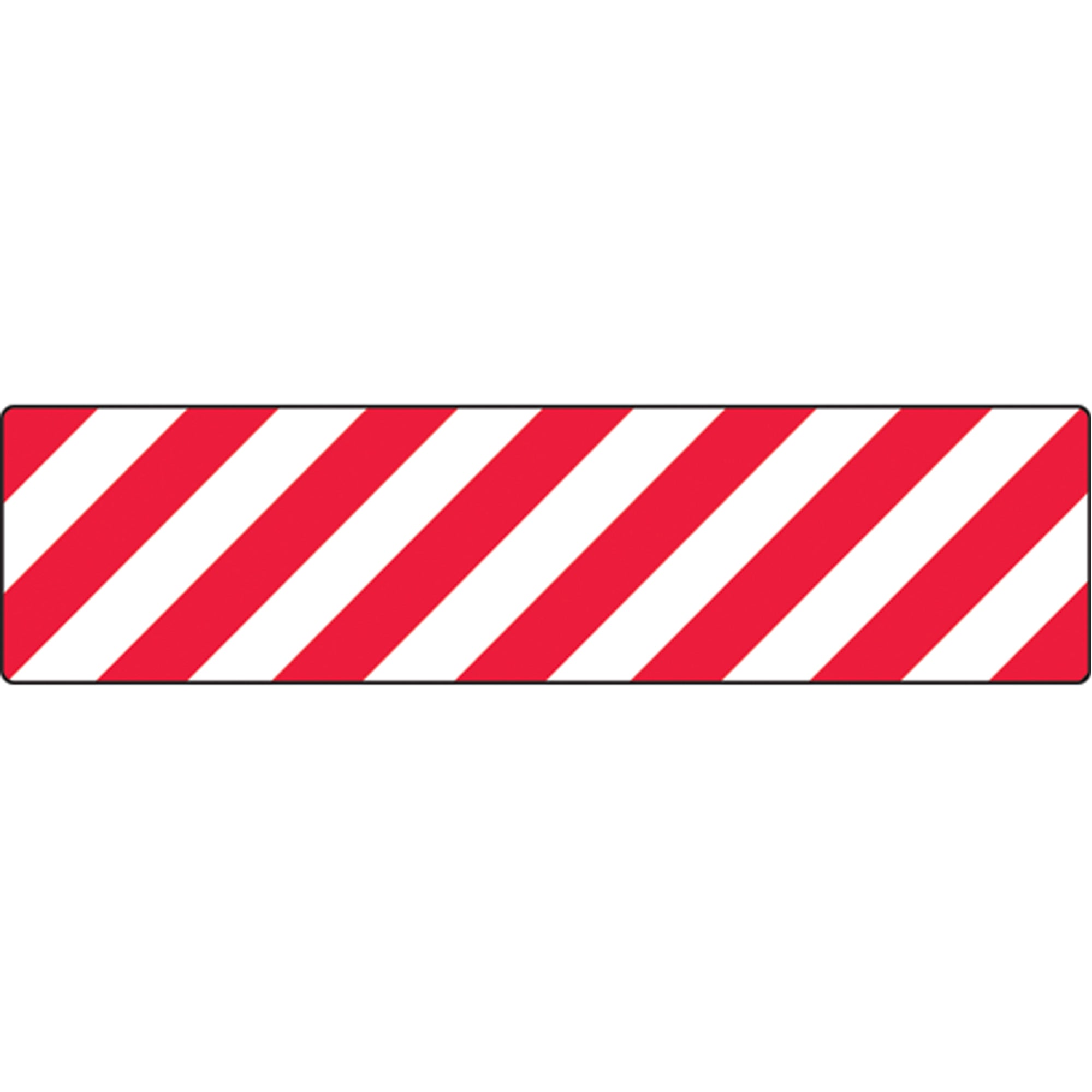 Skid-Gard™ Striped Floor Signs - SEK522