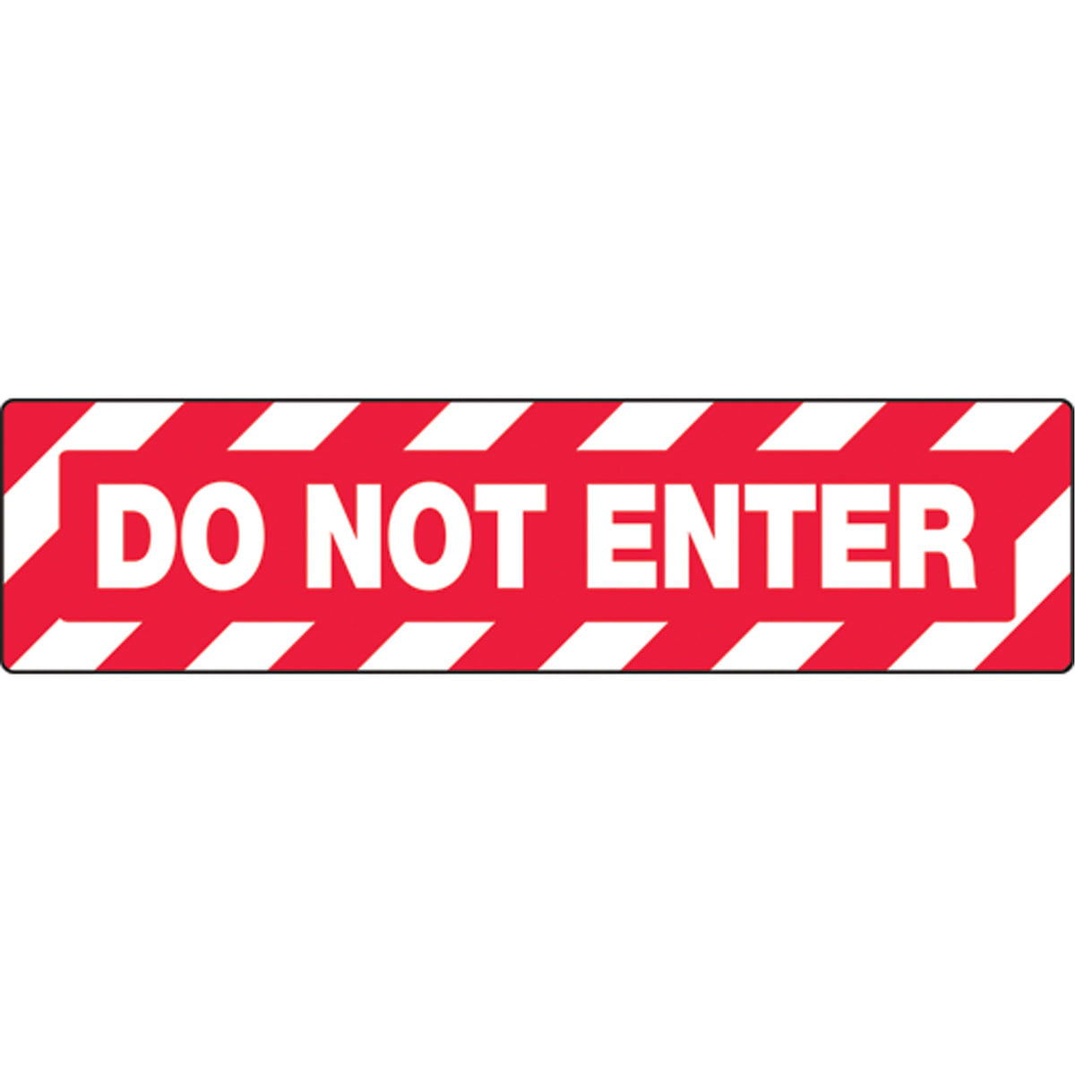 ""Do Not Enter"" Skid-Gard™ Floor Sign - SEK523