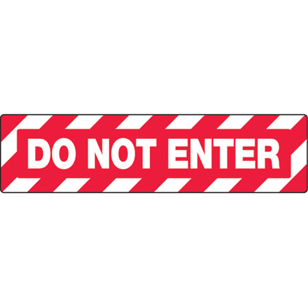 ""Do Not Enter"" Skid-Gard™ Floor Sign - SEK523