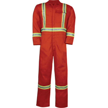 Unlined Hi-Vis Coveralls - SEL738
