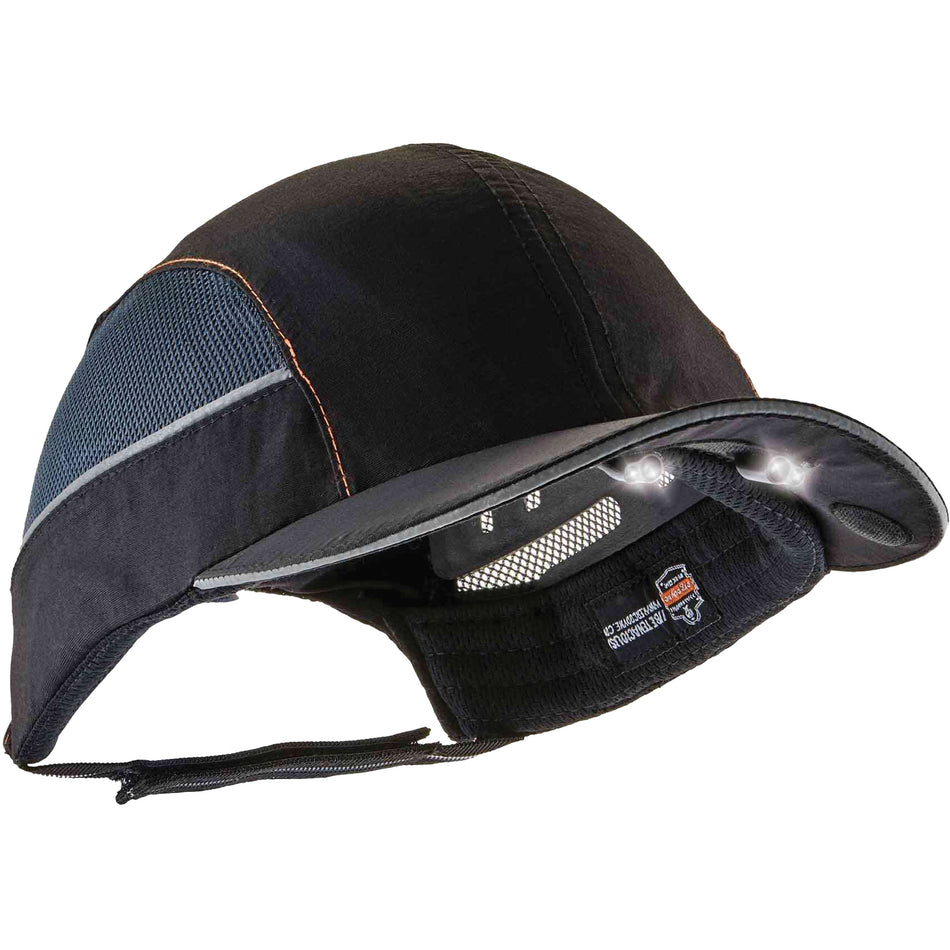 Skullerz® 8960 Short Brim Bump Cap with LED Lighting - SEM590