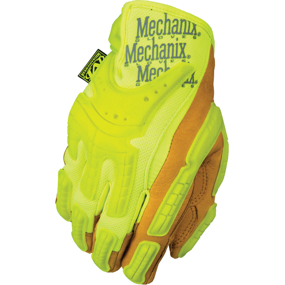 High-Visibility Heavy-Duty Mechanic's Impact Gloves - SEN406