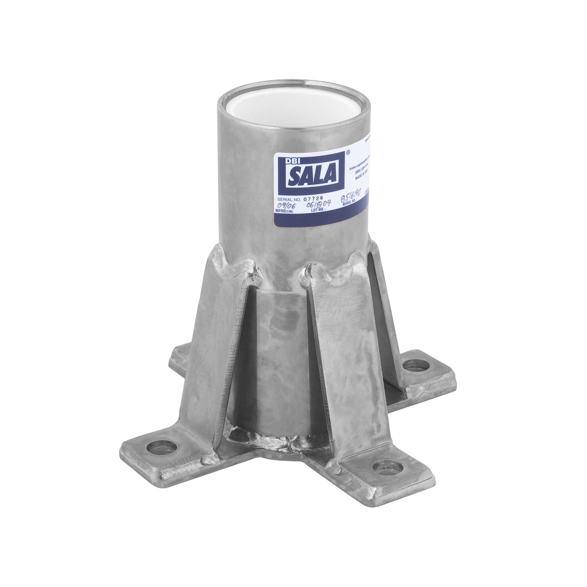 DBI-SALA® Advanced™ Floor-Mount Sleeve Davit Base - SEP818