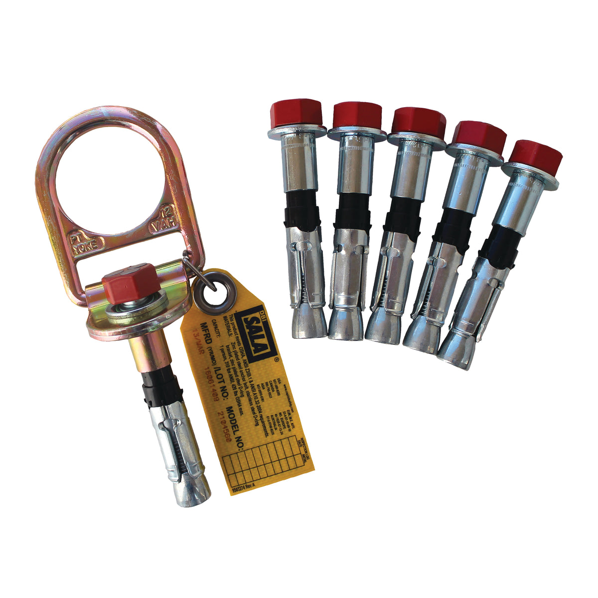Concrete D-ring Anchor with Bolts - SER293