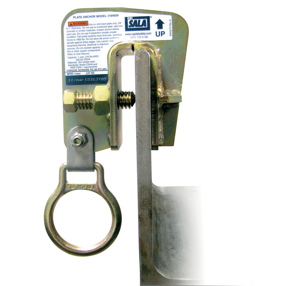 DBI-SALA® Steel Plate Anchor - SER311