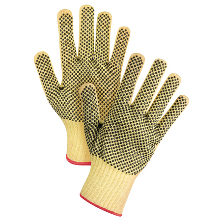 Double-Sided Dotted Seamless String Knit Gloves - SFP800