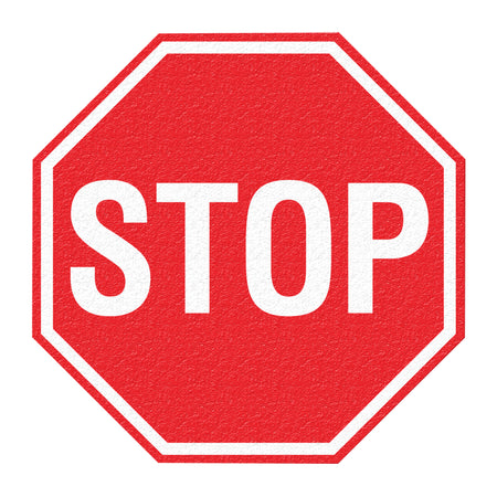 ""Stop"" Floor Sign - SFU877