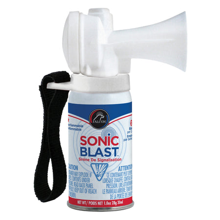 Sonic Blast Mini Signal Horn - with Hook and Loop Strap - SFV120